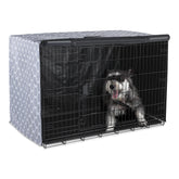 Amazon Basics dog crate cover 48-inch with den-like privacy for calmer dogs