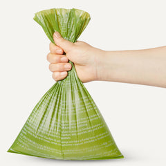 Amazon Basics 70% post-consumer recycled material bags for eco cleaning