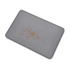 Easy to clean and travel-friendly mat for busy households.