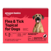Amazon Basics flea-tick treatment extra-large dog applicator demonstrates quick-acting protection