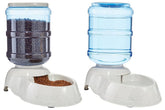 Amazon Basics large-capacity water dispenser with gravity feed and anti-skid feet for pets