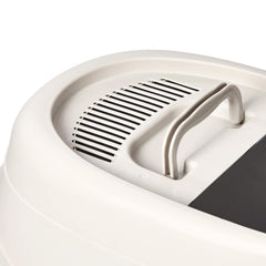 Amazon Basics litter box with dimensions 21x16x15 inches for space planning