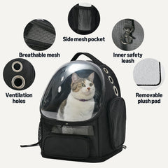 Amazon Basics detachable bubble window and foldable frame enable quick setup.