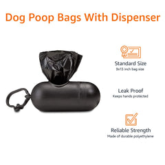 Amazon Basics 13x9 inch unscented bags with generous coverage.