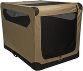Amazon Basics XL crate top door for easy loading during travel
