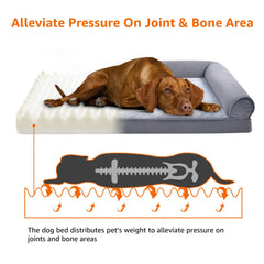 Amazon Basics foam base providing pressure relief during naps