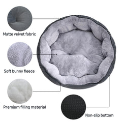 Amazon Basics bed side view highlighting anti-slip bottom for safety on floors