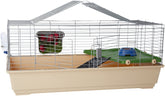 Amazon Basics small animal habitat front view for easy access and checks.