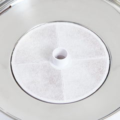 Amazon Basics value pack of six filters simplifies pet hydration maintenance.