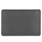 Amazon Basics waterproof non-slip bowl mat in gray protects floors under bowls.