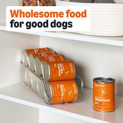 Amazon Basics wet dog food real chicken beef ingredients supports protein for daily meals