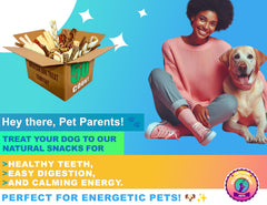 American Dog Treat Company trachea bones offer crunchy bites for dental-friendly chewing.