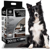 American Kennel Club carbon-activated puppy pad with paw-friendly top layer.
