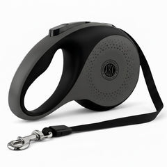 American Kennel Club retractable leash extended to 16.4 feet for controlled outdoor exploration