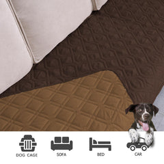 Ameritex bed cover protecting bed and couch from moisture
