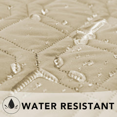Ameritex waterproof dog bed cover soft fabric enhances pet comfort and family snuggling