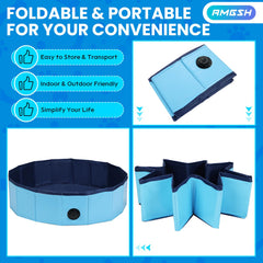 AMGSH easy-clean whelping box with flat surface for quick maintenance