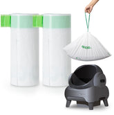 AMOGOGOPET 50-pack litter bags fit M1 and Open-X for tidy waste disposal.