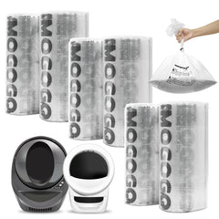 AMOGOGOPET waste bags compatible with Litter Robot 4/5/3 for seamless use
