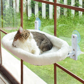 AMOSIJOY cushion cover on cat window perch, removable for washing