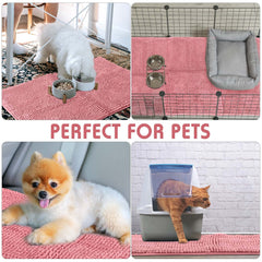 Amylove cage liner with non-slip back to prevent shifting.