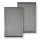 AMZOO dog door flap with weather seal reduces drafts and noise