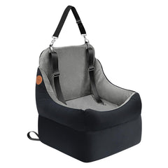 Amztrip Elevated Seat Cushion-visibility keeps your pet comfortable and aware on car rides.