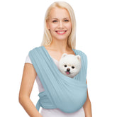 AnccoPlus front-facing dog carrier design offers hands-free comfort for small pets.