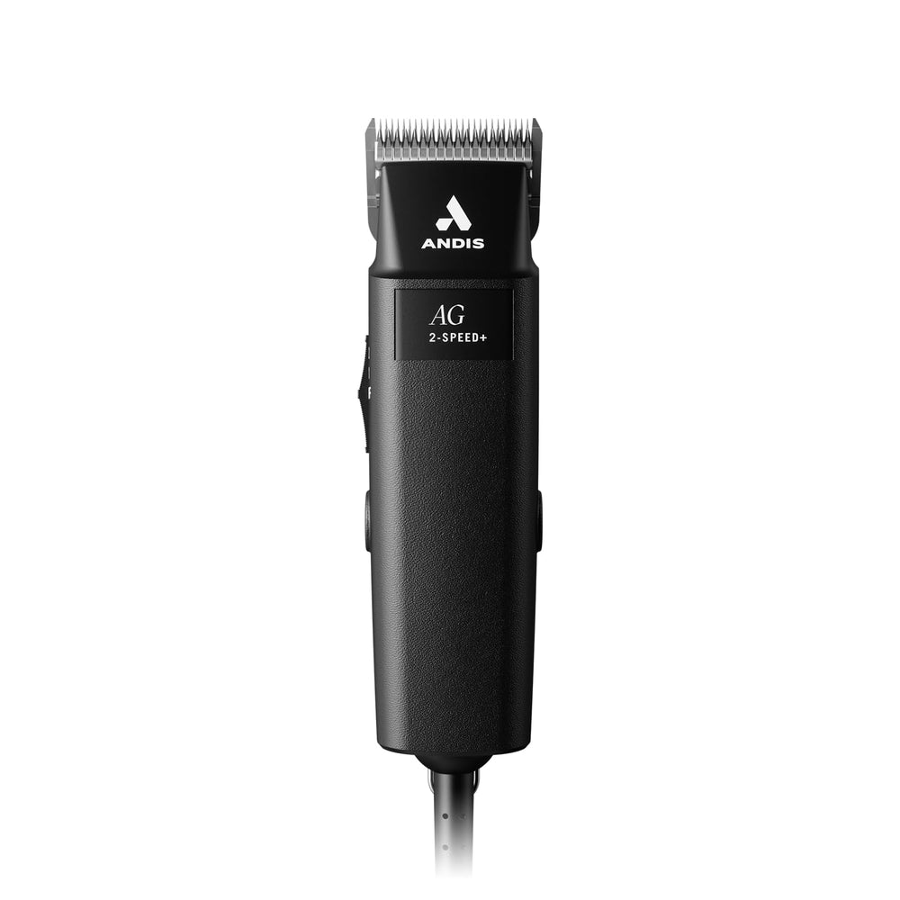 Andis 12845 ultra-light clipper front view for precise grooming on all coats