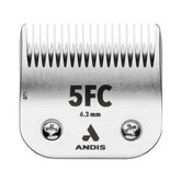 Andis ceramicEDGE 5FC blade in 1/4-inch cut for precise body grooming.