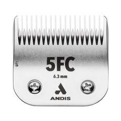 Andis ceramicEDGE 5FC blade in 1/4-inch cut for precise body grooming.