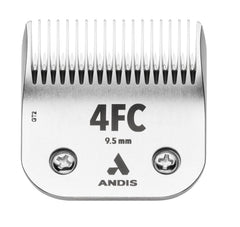 Andis ceramicEDGE 4FC blade close-up for a 3/8 inch cut, ideal for precise body grooming