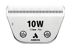 Andis ceramicEDGE wide blade #10W for faster, even grooming across larger body areas.