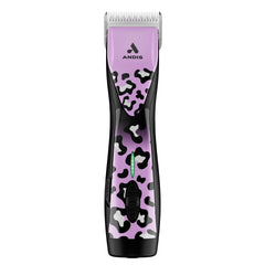 Andis Pulse ZR II Wild colorway clipper for precise dog grooming.