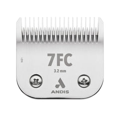 Andis UltraEdge 7FC blade with 1/8 inch cut for precise, smooth grooming.