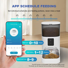 ANDOLL HOME WiFi cat feeder setup screen for easy pairing
