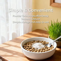 ANEFOSE PurrVita taurine powder with vitamin E and zinc glycine for balanced daily supplementation.