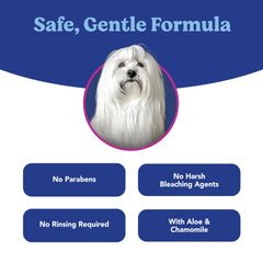 ANGELS' EYES targets staining around the mouth and paws with easy application.