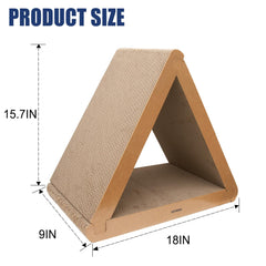 Angetra cat scratchers assembled for versatile setup and extended surfaces