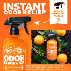ANGRY ORANGE odor elimination on surfaces removes lingering pet smells