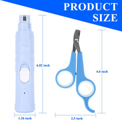 Anicuta 3in1 pet nail care kit components for complete nail maintenance.