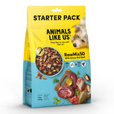 Animals Like Us RawMix50 beef lung chunks highlight protein-rich bites for a tasty meal
