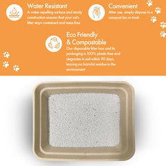 Animaru leak-resistant design keeps litter dry and odor-free for home setups.