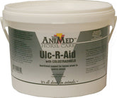 ANIMED ULC-R-Aid 4-lb bottle front view for horses, ideal equine supplement routine.