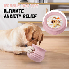 Animire Treat Dispensing Dog Toy pink freeze feature for cooling lick sessions.