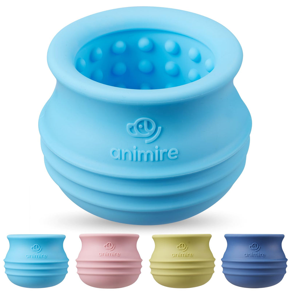 Animire wobble treat-dispensing toy engages dogs during feeding and play
