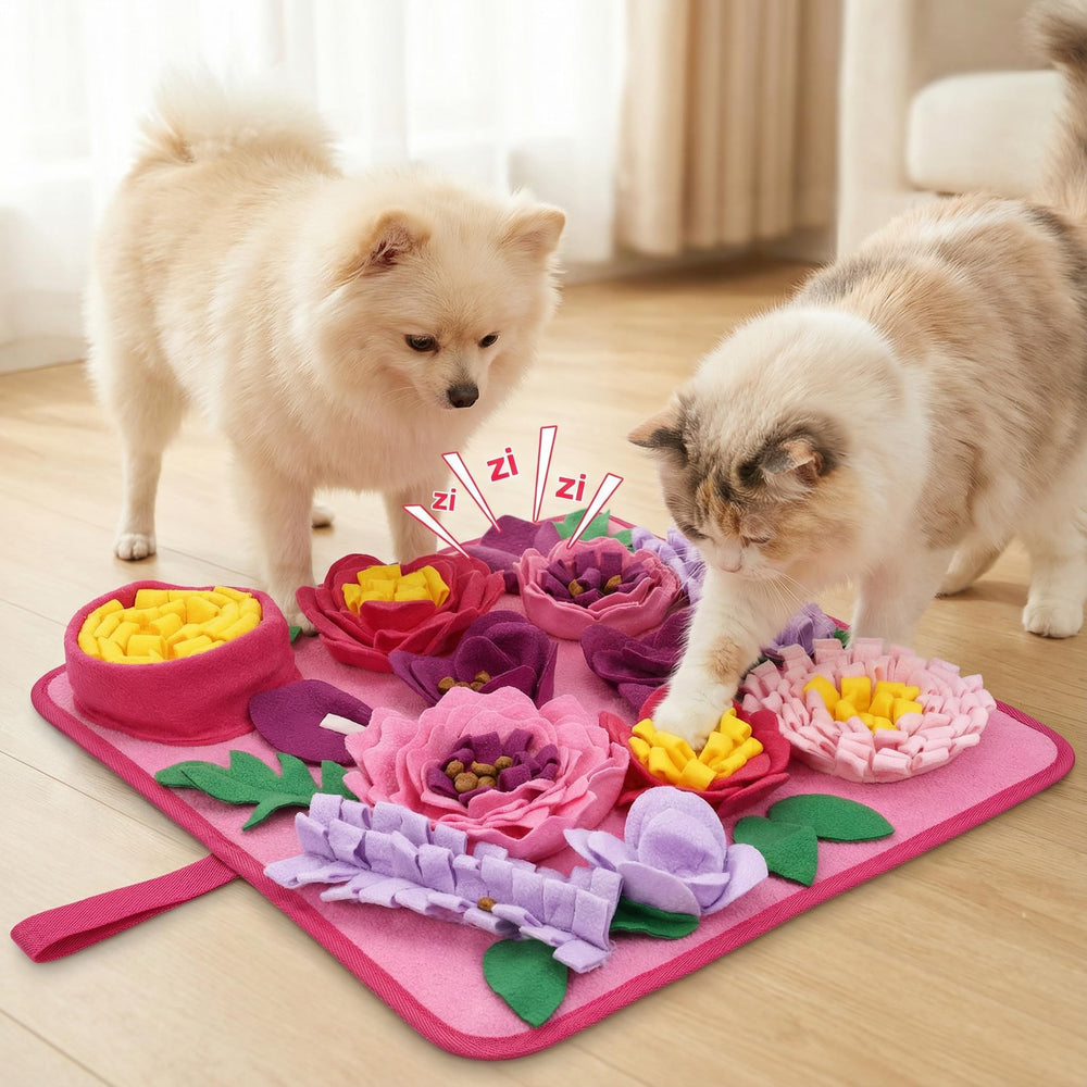 Ankilo snuffle mat 15-4x15-4 overview for engaging foraging play