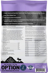 Annamaet Original Option free-range lamb ingredient closeup—supports varied protein sources for sensitive dogs.