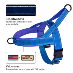 Reflective strip increases visibility for safer evening walks.