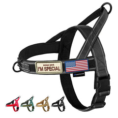 Annchwool No Pull Harness with soft padded handle for comfortable daily walks